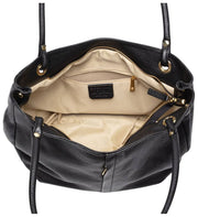 Elie Beaumont Curved Soft Tote Bag - Black