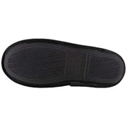 isotoner-real-suede-mule-slippers---black-34523534