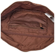Roka Mill Hill Cotton Canvas Bum Bag - Mini Leopard Brown