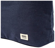 Roka Hoxton Large Cotton Canvas Shoulder Bag - Anthracite Grey