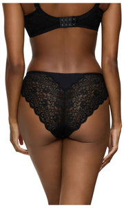 Triumph Amourette High Leg Tai Knickers - Black