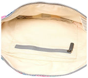 Roka Mill Hill Small Cotton Canvas Bum Bag - Wide Multi Stripe