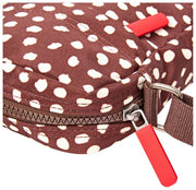Roka Bond Recycled Canvas Crossbody Bag - Brown Spot