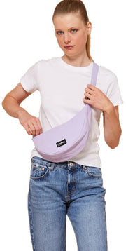 Hindbag Andrea Half Moon Bag - Lilac