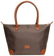Alice Wheeler London Shoreditch Large Tote Bag - Chocolate Brown