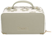 Alice Wheeler London Floral Mini Train Case - Pistachio Green