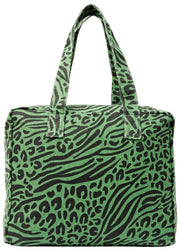 Roka Sloane Medium Cotton Canvas Tote Bag - Artichoke Green