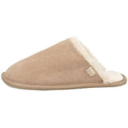 isotoner-real-suede-mule-slippers---sand-beige-34523448
