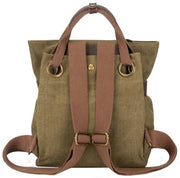 ZEDE Pont Des Arts Small Backpack - Olive Green