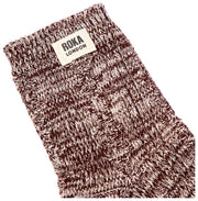 Roka Wallace Crew Socks - Coco Brown