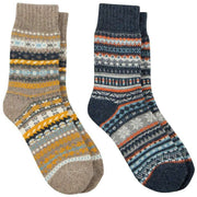 totes-toasties-wool-blend-fair-isle-slippers-socks---navybeige-34518493