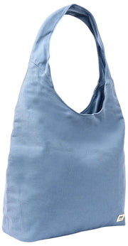 Roka Hoxton Large Cotton Canvas Shoulder Bag - Aviation Blue