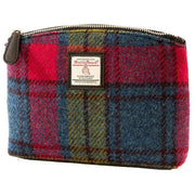 maccessori-harris-tweed-small-cosmetic-pouch---pinkblue-34631549