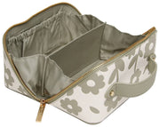 Alice Wheeler London Floral Mini Train Case - Pistachio Green