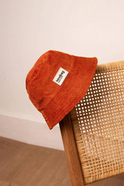 Hindbag Bob Bucket Hat - Velvet Brick Orange