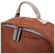 Roka Hampton Small Cotton Canvas Backpack - Lindt Brown