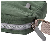 Roka Bond Small Recycled Canvas Crossbody Bag - Thunderstorm Green