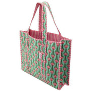 elie-beaumont-serendipity-cotton-quilted-tote-bag---lotus-greenpink-34386813