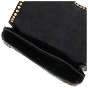 Campomaggi Gloria Pochette Stud Crossbody Bag - Black