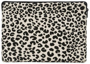 Hindbag Ava Medium 15inch Laptop Case - Leopard Off White