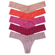 hanky-panky-signaure-lace-low-rise-5-pack-thong---desert-roseneon-coralbright-amethyst-34950765