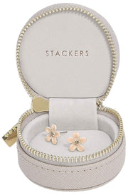 Stackers Oyster Travel Jewellery Box - Taupe