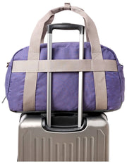 Roka Gatwick Medium Recycled Canvas Duffle Bag - Oceana Purple