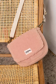 Hindbag Margault Teddy Shoulder Bag - Powder Pink