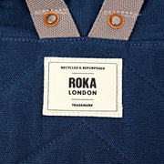 Roka Hampton Small Cotton Canvas Backpack - Admiral Blue