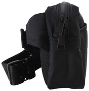 Fred Perry Crinkle Nylon Crossbody Bag - Black