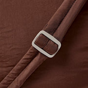 Roka Oxford Medium Taslon Shoulder Bag - Chocolate Brown