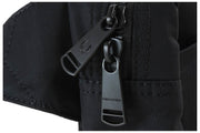 Fred Perry Crinkle Nylon Crossbody Bag - Black