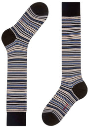 Falke Microblock Knee High Socks - Black Mix