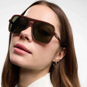 Barner Jake Glossy Sunglasses - Cocoa Brown
