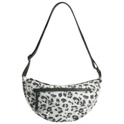 Hunter Original Snow Leopard Sling Bag - White/Black