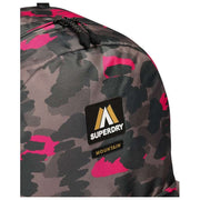 Superdry & Co Classic Patch Montana Backpack - Animal Camo Pink/Brown