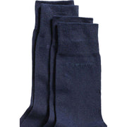 Esprit Basic 2 Pack Socks - Marine Navy