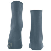 Falke Cotton Rib Socks - Monument Blue