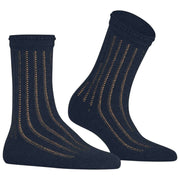 Falke Eyelet Socks - Space Blue
