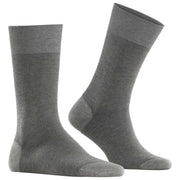 Falke Fine Shadow Socks - Steel Mel Grey