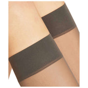 Falke Matt Deluxe 20 Denier Knee High Socks - Carbon Grey