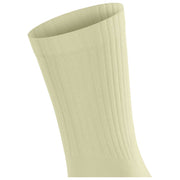 Falke Run Rib Crew Socks - Tender Yel Beige