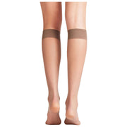 Falke Seidenglatt 15 Denier Knee High Socks - Taupe Brown