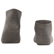 Falke Shiny Rib Sneaker Socks - Pepper Grey