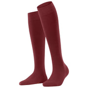 Falke Softmerino Knee High Socks - Henna Red