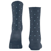 Falke Spike Dot Socks - Jeans Mel Blue