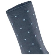 Falke Spike Dot Socks - Jeans Mel Blue