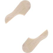 Falke Step High Cut No Show Socks - Cream