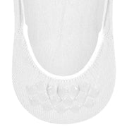 Falke Step Medium Cut No Show Socks - White