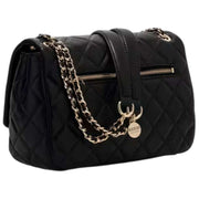 GUESS Juliet Convertible Across Body Flap Bag - Black